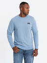 Ombre Clothing Férfi vízálló kapucnis pulóver Ombre Clothing V3 OM-SSNZ-0136 OM-SSNZ-0136