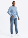Ombre Clothing Férfi vízálló kapucnis pulóver Ombre Clothing V3 OM-SSNZ-0136 OM-SSNZ-0136