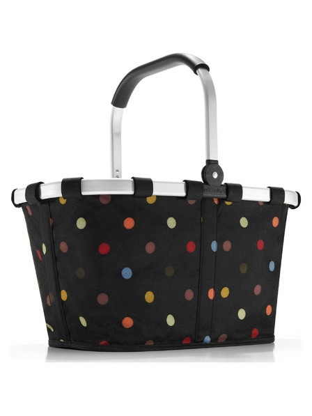 Reisenthel Fekete pöttyös bevásárlókosár Reisenthel Carrybag