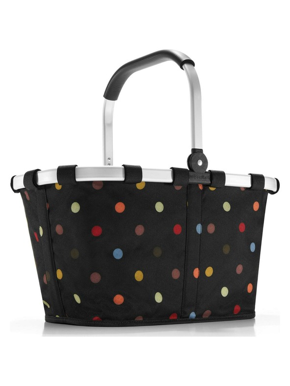 Reisenthel Fekete pöttyös bevásárlókosár Reisenthel Carrybag
