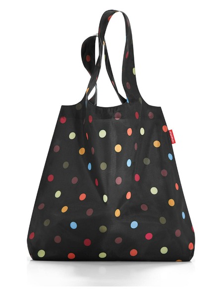 Reisenthel Fekete pöttyös bevásárlótáska Reisenthel Mini Maxi Shopper