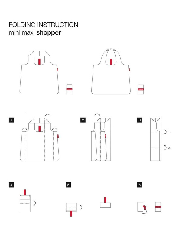 Reisenthel Fekete pöttyös bevásárlótáska Reisenthel Mini Maxi Shopper
