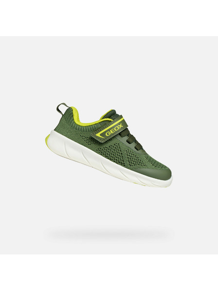 Geox Zöld fiúcipő Geox Foot-Run