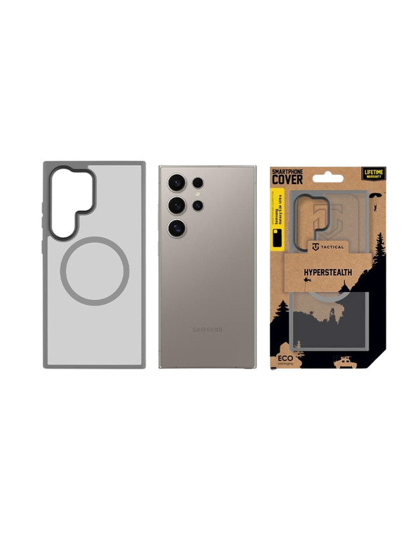 Tactical Tactical MagForce Hyperstealth Tok Samsung Galaxy S24 Ultra Light Grey