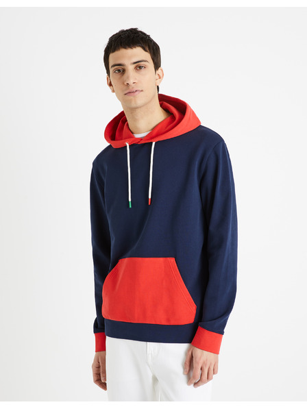 Celio Piros és kék férfi Celio Demultico melegítőfelső