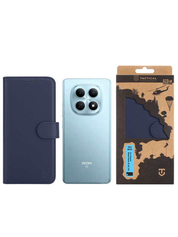 Tactical Tactical Field Notes Xiaomi Redmi Note 15 4G/5G-hez Kék