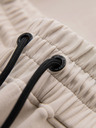 Ombre Clothing Férfi nadrág bordázott mandzsettával és díszítő zipperrel - homoki V6 P1520 Ombre Clothing