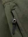 Ombre Clothing Férfi JOGGER nadrág combzsebbel és kontrasztos betétekkel - olivazöld V5 OM-PASK-0222 Ombre Clothing