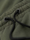 Ombre Clothing Férfi JOGGER nadrág combzsebbel és kontrasztos betétekkel - olivazöld V5 OM-PASK-0222 Ombre Clothing