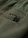 Ombre Clothing Férfi JOGGER nadrág combzsebbel és kontrasztos betétekkel - olivazöld V5 OM-PASK-0222 Ombre Clothing