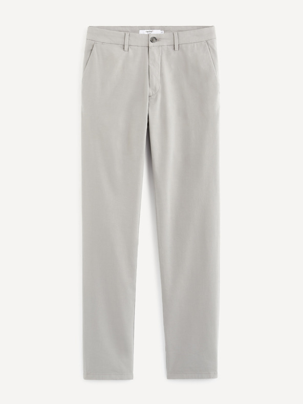 Celio Világosszürke férfi nadrág Celio