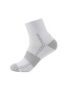 ALPINE PRO Alpine Pro 3HARE 2 szürke és fehér unisex zokni