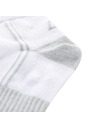 ALPINE PRO Alpine Pro 3HARE 2 szürke és fehér unisex zokni
