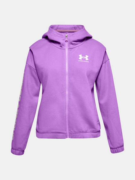Under Armour Lány felső Under Armour Rival Fleece FZ Hoodie