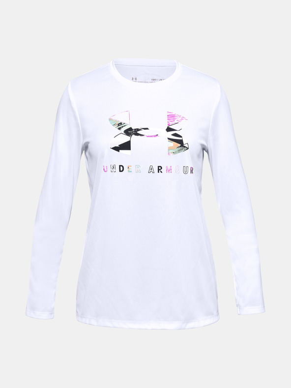 Under Armour Lány póló Under Armour Tech Graphic Big Logo LS T-Shirt