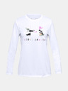 Under Armour Lány póló Under Armour Tech Graphic Big Logo LS T-Shirt