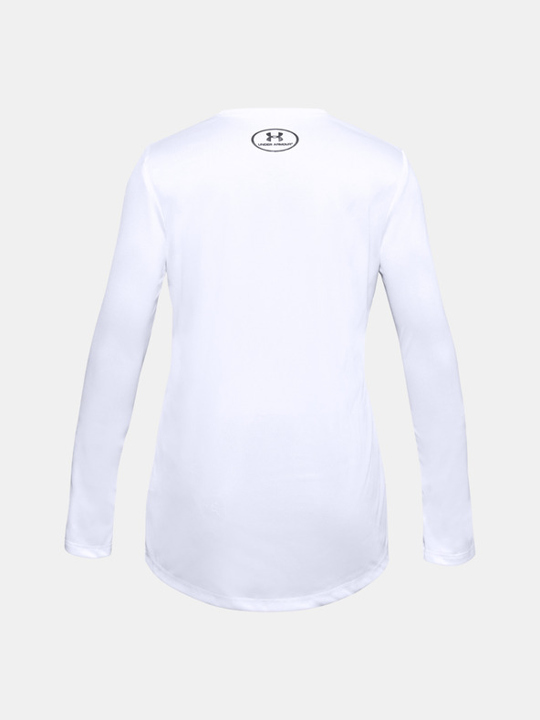 Under Armour Lány póló Under Armour Tech Graphic Big Logo LS T-Shirt