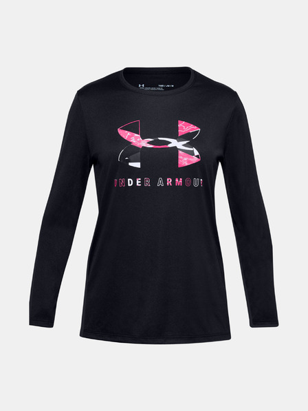 Under Armour Lány póló Under Armour Tech Graphic Big Logo LS T-Shirt