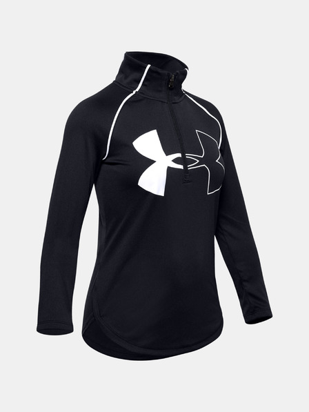 Under Armour Lány póló Under Armour Tech Graphic Big Logo 1/2 Zip