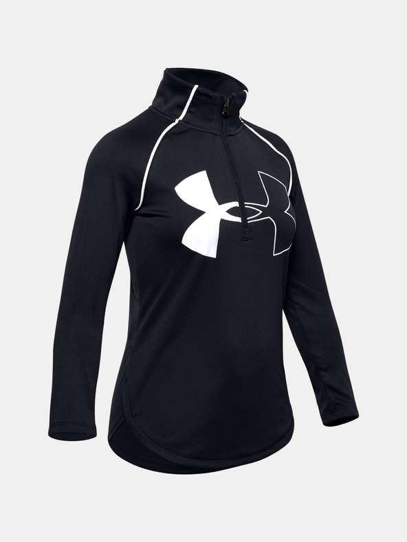 Under Armour Lány póló Under Armour Tech Graphic Big Logo 1/2 Zip