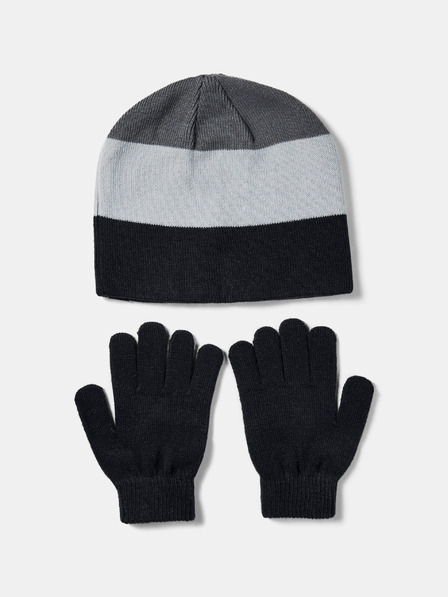 Under Armour Fiú sapka a rukavice Under Armour Boys Beanie Glove Combo