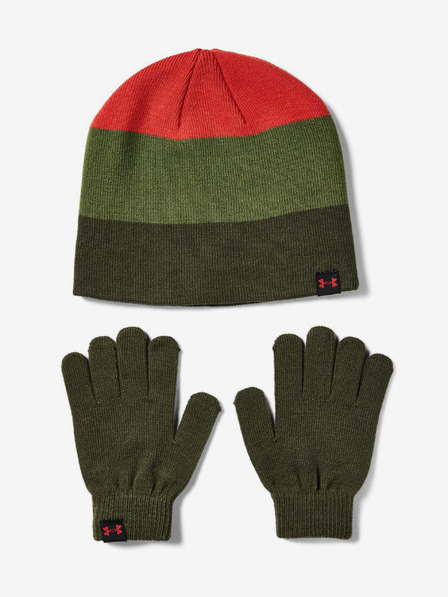 Under Armour Fiú sapka a rukavice Under Armour Boys Beanie Glove Combo