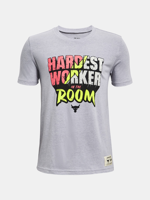 Under Armour Fiú póló Under Armour  Project Rock HWITR SS