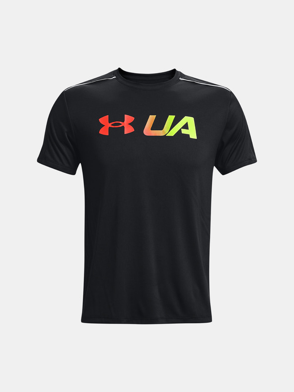 Under Armour Férfi póló Under Armour RUN Graphic Print Fill SS