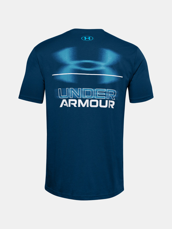 Under Armour Férfi póló Under Armour BLURRY LOGO WORDMARK SS