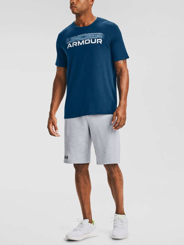 Under Armour Férfi póló Under Armour BLURRY LOGO WORDMARK SS