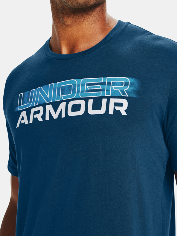 Under Armour Férfi póló Under Armour BLURRY LOGO WORDMARK SS