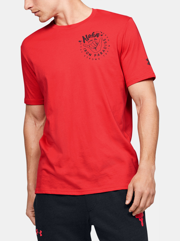 Under Armour Férfi póló Under Armour Project Rock Iron Paradise Ss