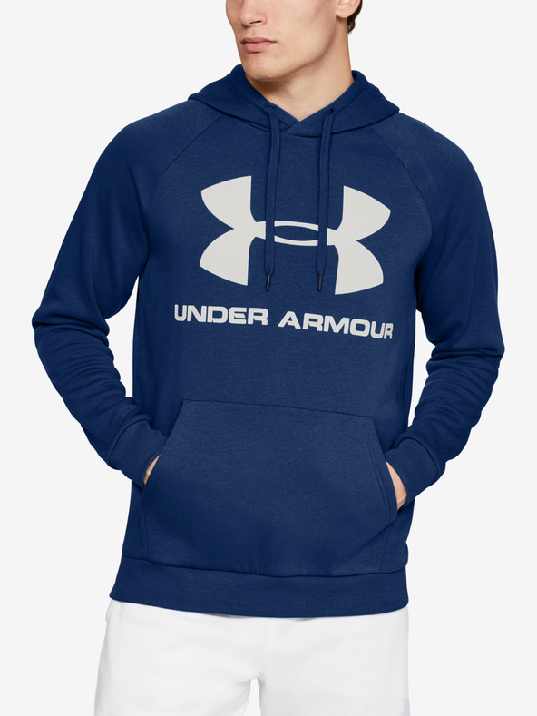 Under Armour Férfi felső Under Armour Rival Fleece Sportstyle Logo Hoodie
