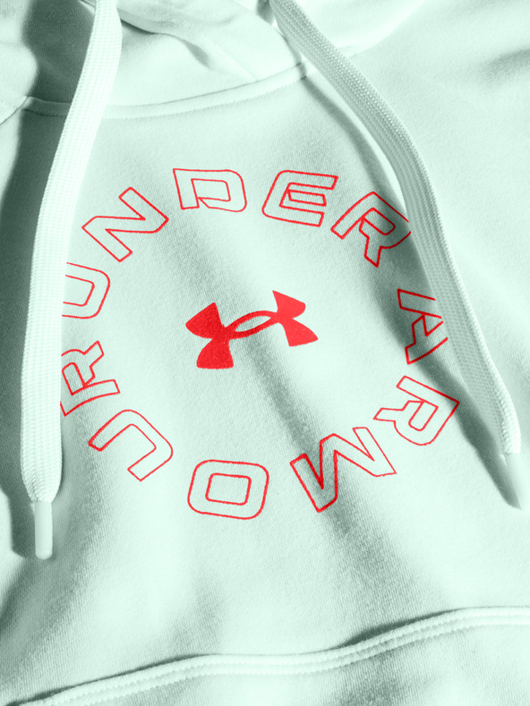 Under Armour Női felső Under Armour Rival Fleece Metallic Hoodie