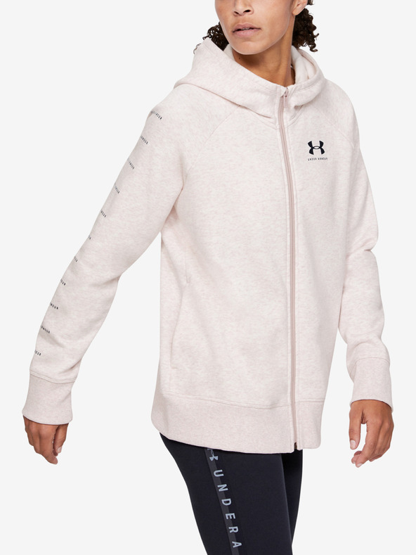 Under Armour Női felső Under Armour Rival Fleece Sportstyle Lc Sleeve Graphi