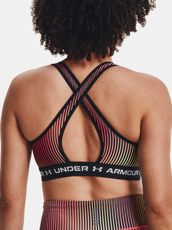 Under Armour Női melltartó Under Armour Crossback Mid Print