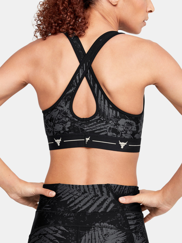 Under Armour Női melltartó Under Armour Project Rock Armour Mid Printed Cross