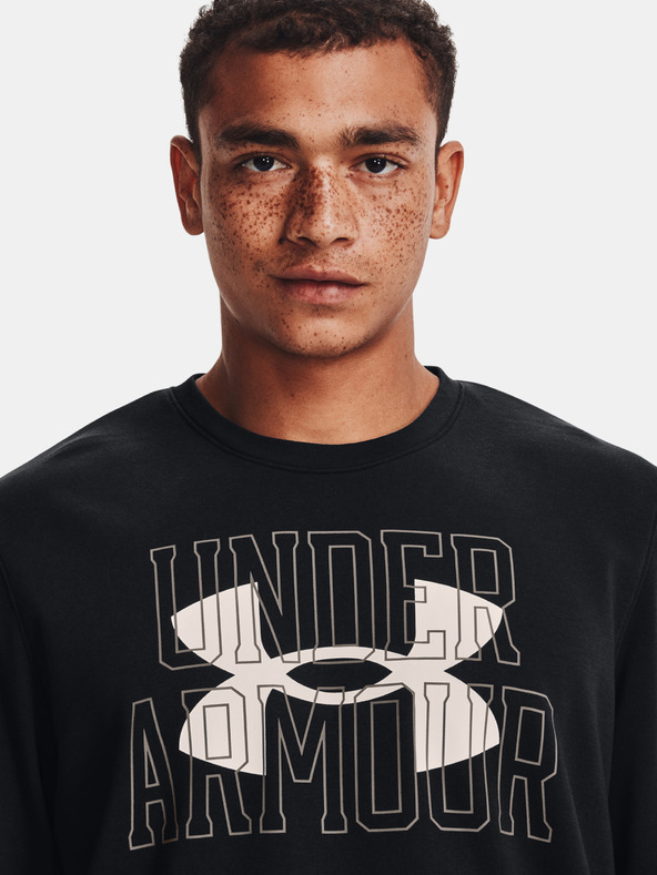 Under Armour Férfi felső Under Armour UA Rival Terry Logo Crew