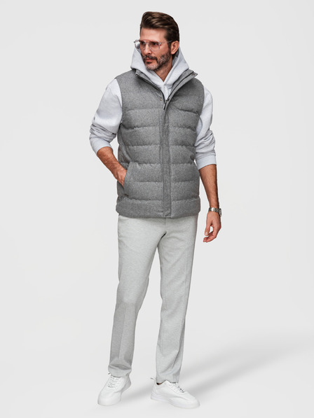 Ombre Clothing Ombre Clothing férfi steppelt mellény