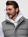Ombre Clothing Ombre Clothing férfi steppelt mellény