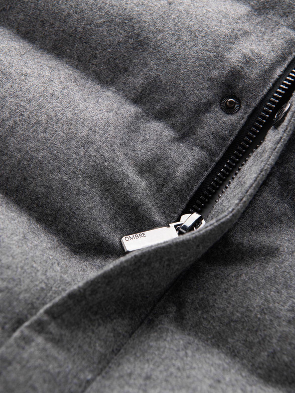 Ombre Clothing Ombre Clothing férfi steppelt mellény