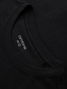 Ombre Clothing Férfi pamut póló regular fit vintage tetoválás nyomattal - V2 black OM-TSPT-0257 Ombre Clothing