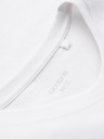 Ombre Clothing Férfi pamut póló nyomattal - fehér V1 OM-TSPT-0269 Ombre Clothing