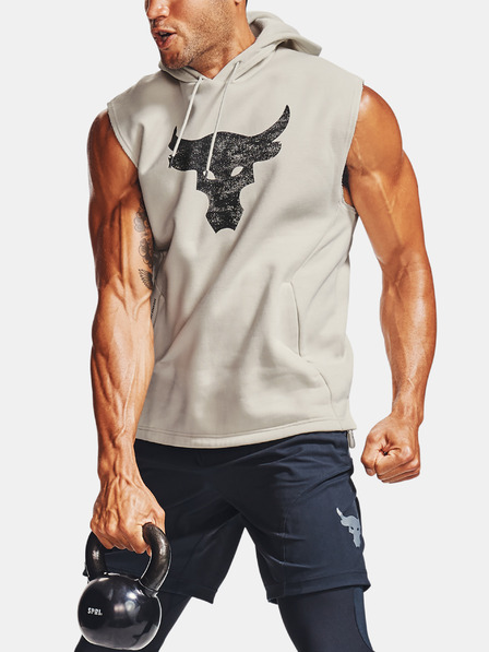 Under Armour Project Rock Charged Cotton® Sleeveless Melegítőfelső