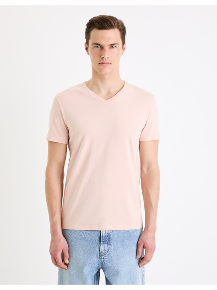 Celio Rózsaszín férfi basic ing Celio Neuniv