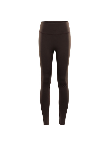 ALPINE PRO Női gyors száradó leggings ALPINE PRO NOSQA chocolate