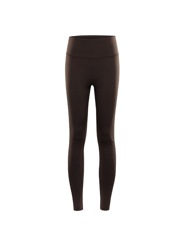 ALPINE PRO Női gyors száradó leggings ALPINE PRO NOSQA chocolate