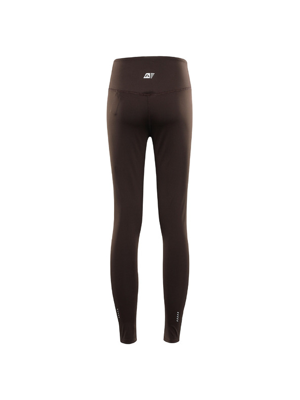 ALPINE PRO Női gyors száradó leggings ALPINE PRO NOSQA chocolate