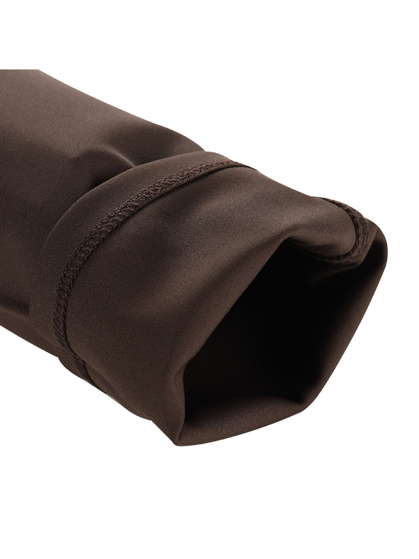 ALPINE PRO Női gyors száradó leggings ALPINE PRO NOSQA chocolate