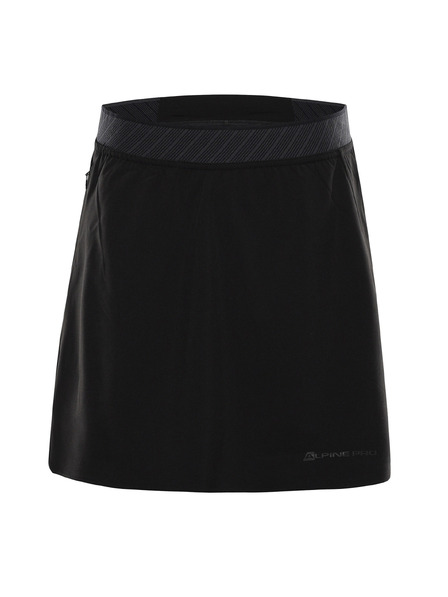ALPINE PRO Női outdoor szoknya cool-dry-val ALPINE PRO UDENA black
